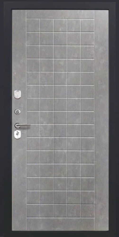 Входная дверь ДвериПРО Л-43 ФЛ-256 (10мм, Бетон пепельный) DPRO222072 внутренняя сторона